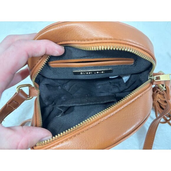 Street Level Circular Woven Crossbody Purses - Picture 10 of 16